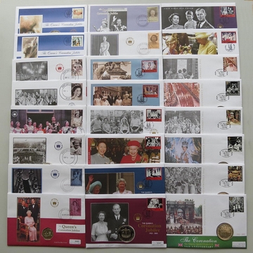 2003 The Coronation Jubilee Coin Covers