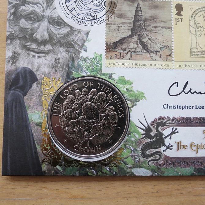 2004 Epic Tale of Myth & Magic 1 Crown Coin Cover - Benham First Day ...