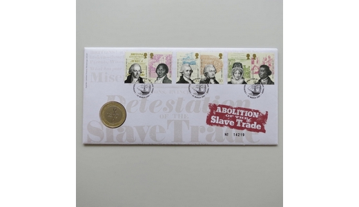 2007 Slave Trade Abolition 2 Pounds Coin Cover - Royal Mail First Day Cover