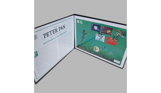 2020 Peter Pan Silver Proof 50p Pence Coin Cover - First Day Cover by Westminster