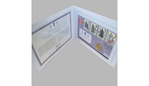 2020 Jane Austen 2 Pounds Coin Cover - First Day Covers by Westminster