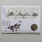 2019 Harrier Jump Jet 50th Anniversary Medal Cover - Royal Mail First Day Covers