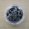 2012 European Football Championship 1 Crown Silver Proof Coin - Isle of Man - Heading Ball 