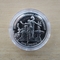 2012 European Football Championship 1 Crown Silver Proof Coin - Isle of Man - Heading Ball 