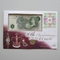 1998 Last One Pound Banknote 10th Anniversary 1 Pound Coin Cover - UK First Day Cover