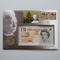 2001 Queen Victoria 10 Pounds Banknote 5 Pounds Coin Cover - Royal Mail First Day Cover