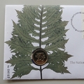 2000 The National Botanic Garden of Wales 1 Pound Coin Cover - Royal Mail First Day Covers