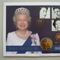 2002 The Queen's Golden Jubilee 5 Pounds Coin Cover - UK First Day Covers Westminster