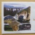 2001 Northern Ireland 1 Pound Coin Cover - UK First Day Cover