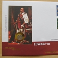 2002 Centenary King Edward VII Coronation Silver 3 Penny Coin Cover - UK First Day Cover