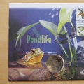 2001 Pondlife Bosnia D500 Coin Cover - UK First Day Cover