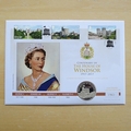 2017 House of Windsor Centenary Silver 5 Pounds Coin Cover - UK First Day Cover