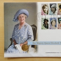 1999 Lady of The Century The Queen Mother 22ct Gold 25 Pounds Coin Cover - Guernsey First Day Cover