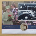2002 Queen Elizabeth II Golden Jubilee Silver 50p Pence Coin Cover - Guernsey First Day Cover