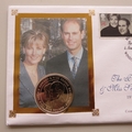 1999 Royal Wedding Prince Edward 5 Pounds Coin Cover - UK First Day Cover