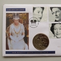 2002 The Queen's 50 Years Golden Jubilee 5 Pounds Coin Cover - UK PNC First Day Covers