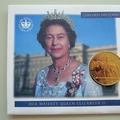 2002 The 50 Years Queen's Golden Jubilee 5 Pounds Coin Cover - UK First Day Covers