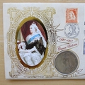 2000 Queen Victoria 1889 Silver Crown Coin Cover - Benham First Day Cover