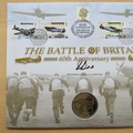 2000 Battle of Britain 60th Anniversary 1 Dollar Coin Cover - Benham First Day Cover