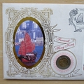 1997 Farewell to Hong Kong 10 Dollars Coin Cover - Benham First Day Cover - Signed