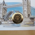 1991 England 1 Pound Coin Cover - First Day Cover by John Lister