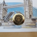 1991 England 1 Pound Coin Cover - First Day Cover by John Lister