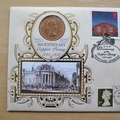 1997 Copper Penny Bicentenary One Penny Coin Cover - Benham First Day Cover
