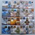 2000 The New Millennium Coin Cover Set - Benham First Day Cover Collection - Signed