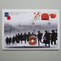 2012 Remembrance Sunday Silver Proof 5 Pounds Coin Cover - Westminster First Day Cover