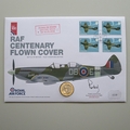 2018 RAF Centenary Flown 2 Pounds Coin Cover - Westminster First Day Cover