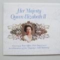1996 HM Queen Elizabeth II 70th Birthday 5 Pounds Coin Cover - Guernsey First Day PNC Cover