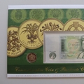 2003 One Pound Coin 20th Anniversary 1 Pound Banknote Cover - UK First Day Covers