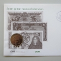 1990 Ireland Treasures 1 Pound Coin Cover - EIRE First Day Cover