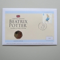 2018 Beatrix Potter 50p Pence Coin Cover - Westminster First Day Covers