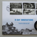 2019 D-Day Innovations Silver Proof 2 Pounds Coin Cover - Royal Mail First Day Covers