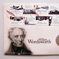 2020 William Wordsworth 5 Pounds Coin Cover - Royal Mail First Day Covers