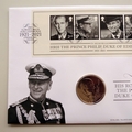 2021 Prince Philip In Memoriam 5 Pounds Coin Cover - Royal Mail First Day Covers