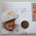 2021 The Queen's 95th Birthday 5 Pounds Coin Cover - Royal Mail First Day Covers