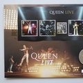 2020 Queen Live 5 Pounds Coin Cover - Royal Mail First Day Covers