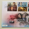 2020 Sherlock & Moriarty A Clash of Minds Medal Cover - Royal Mail First Day Covers