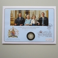 2016 The Queen's 90th Birthday Silver 1 Dollar Coin Cover - Westminster First Day Covers