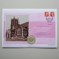 2015 Princess Charlotte Christening Silver 5 Pounds Coin Cover - Westminster First Day Covers