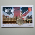 2016 Rule Britannia Brexit 1oz Silver Britannia Coin Cover - Westminster First Day Covers