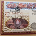 1999 440th Coronation Anniversary Queen Elizabeth I Sixpence Coin Cover - Benham First Day Cover