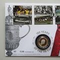 2022 150 Years of the FA Cup Silver 2 Pounds Coin Cover - Royal Mail First Day Covers