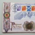 2004 The Scottish Parliament 1 Shilling Coin Cover - Benham First Day Covers