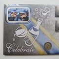2001 Celebrate Occasions Silver Sixpence Coin Cover - Benham First Day Covers UK
