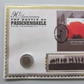 2007 Battle of Passchendaele 90th Anniversary Silver 3d Coin Cover - Benham First Day Covers