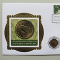 2010 Farthing 50 Years Anniversary Coin Cover - Benham First Day Covers