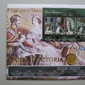 2001 Queen Victoria 25 Pounds Gold Coin Cover - Westminster First Day Covers